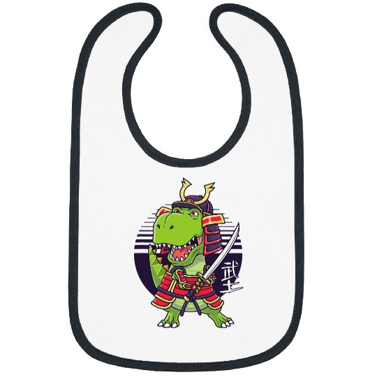 Dinosaur Pet Samurai Dinosaur Warrior Large Animal Bibs