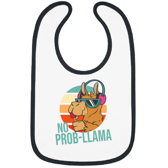 Llama Pet No Problama vintages Llama Alpaca 9 Bibs