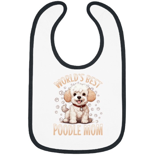 Toy Poodle Dog Breed Pet Worlds bests Poodle Mom Bibs
