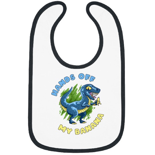 Dinosaur Pet Kids Dino Dinsaurier Raptor children Funny banana boys summer Bibs