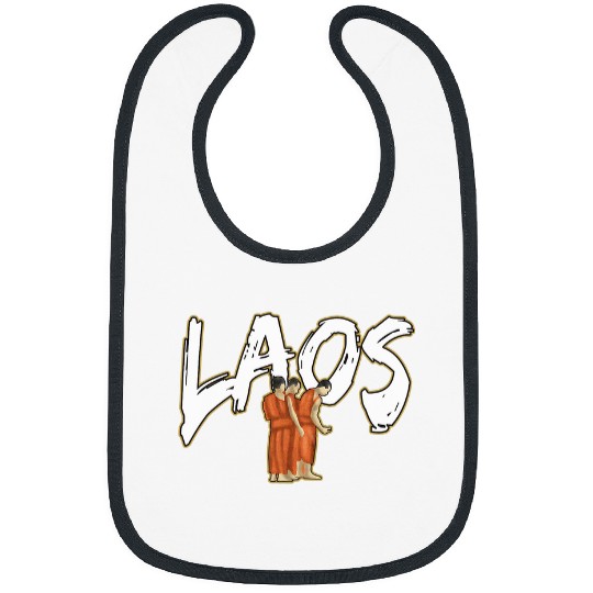 Laos Lao Laotian Proud Pray Prayer Monk Buddhist Buddha Bibs