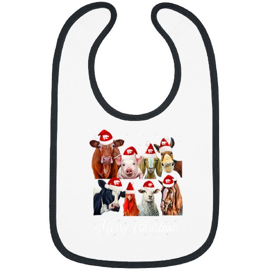 Kansas State Wildcats xmass Farmer xmass Farm Animals Bibs