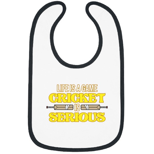 Cricket Is Serious Sports Player Lover Team Coachs Graphic Bibs