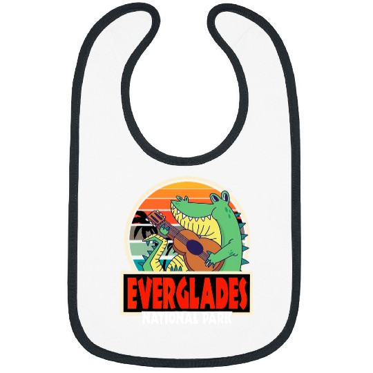 Alligator Pet America National Park Everglades Design Crocodile with Bibs