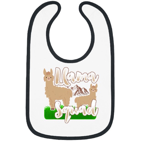 Llama Pet Squad Retro s s Alpaca Lama Bibs