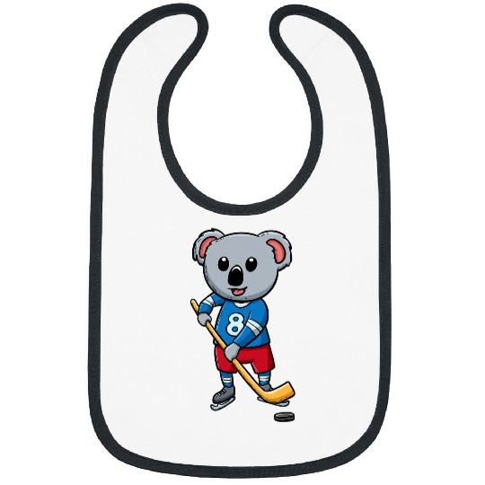 Koala Lover Ice Hockey Player Coachs Winter Sport Goalie Bibs