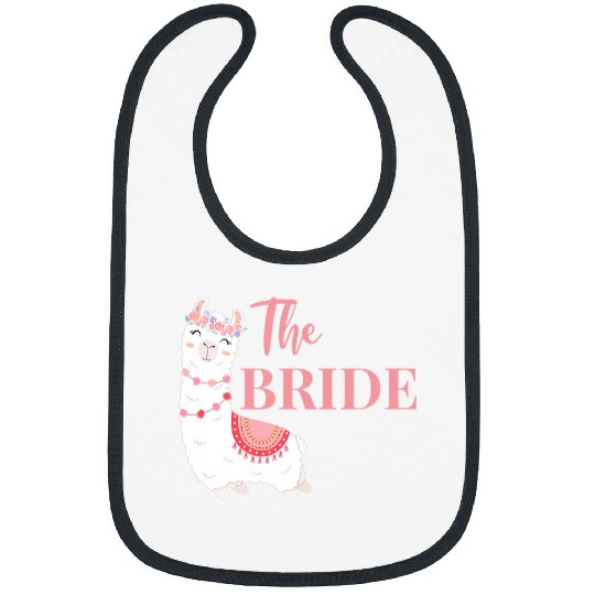 Llama Pet Bride to be Bride Lama Alpaca JGA Engagement Bibs