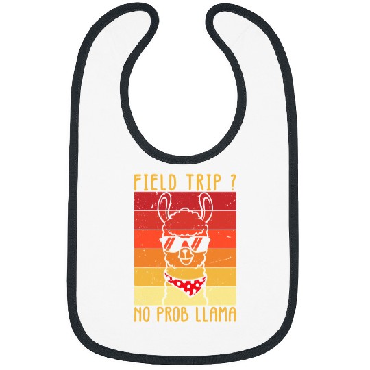 Llama Pet Field Trip No Prob Llama Fun Field Day Teachers and students 145 Bibs