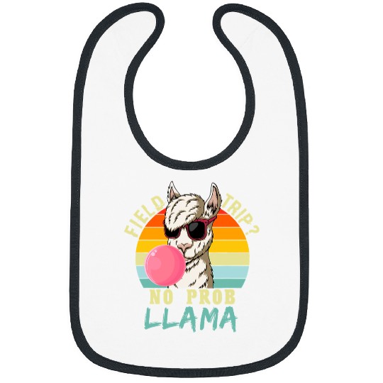Llama Pet Field Trip No Prob Llama Fun Field Day Teachers and students 31 Bibs