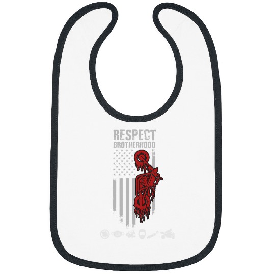 mens motorcycle s 2men dads fars day plus size flag Bibs