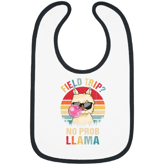 Llama Pet Field Trip  No Prob Llama Fun Field Day Teacher Student 9 Bibs