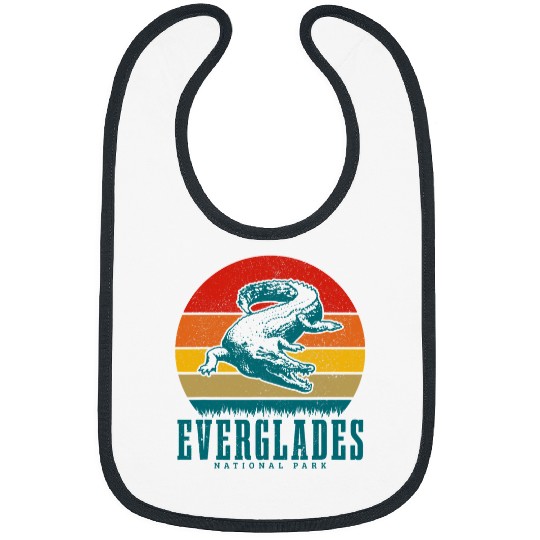 Alligator Pet Everglades National Park Florida vintages Bibs