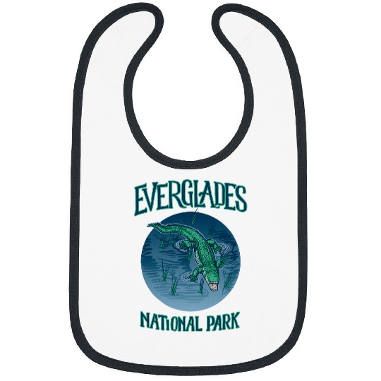 Alligator Pet Everglades National Park Crocodile Florida Bibs