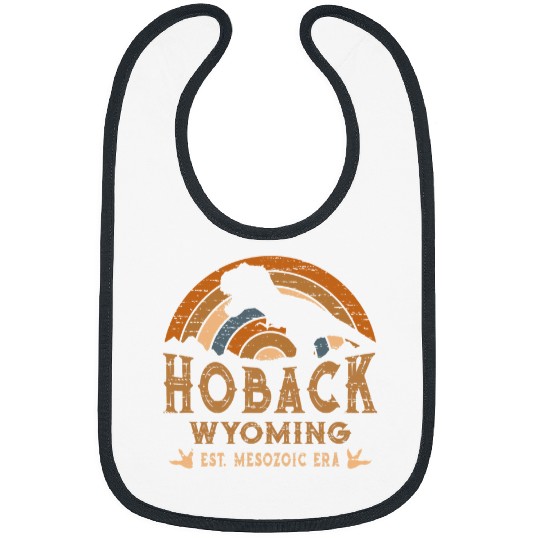 Dinosaur Pet Hoback Wyoming WY Dino Dinosaur Paleontology TRex Bibs