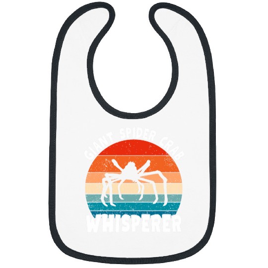 Japanese Spider Crab Whisperer Marine Biologist Bibs