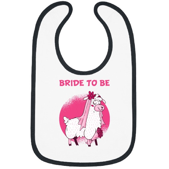 Llama Pet Bride To Be Alpaca Llama Wedding Hen Party Bibs