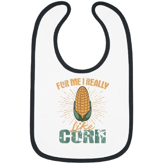 Corn Enthusiast Maize Planter Cereal Grain Farmer Grower Bibs