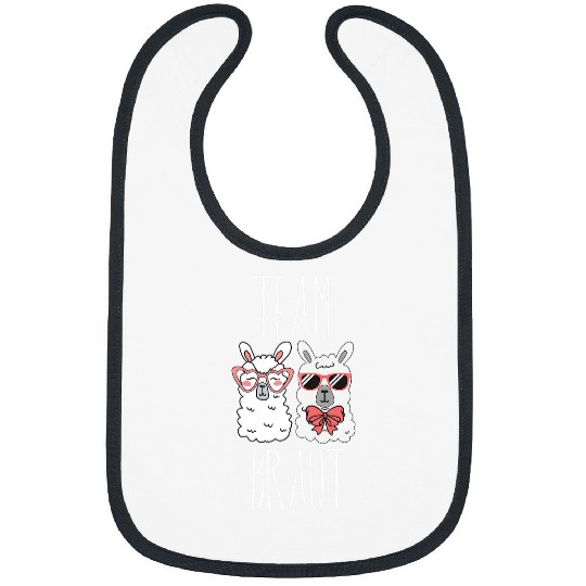 Llama Pet Team Bride JGA Alpaca Bibs