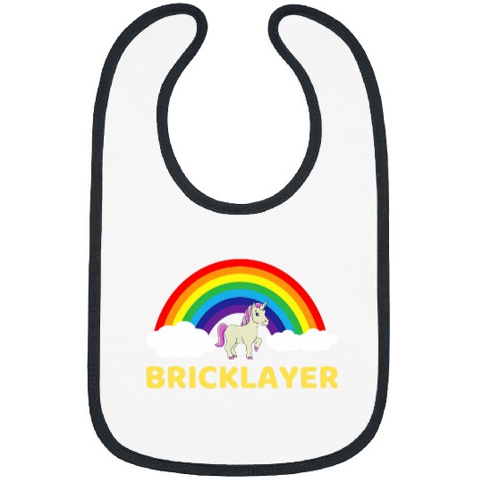 Bricklayer Construction Job Satirical Bibs