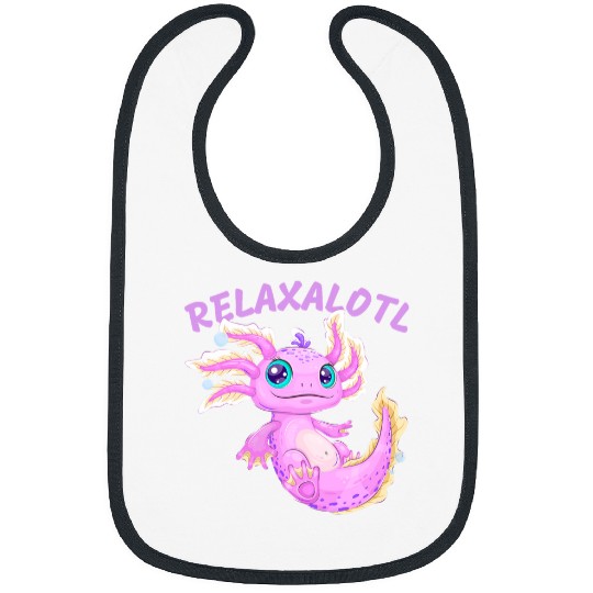 Axolotls Pet Mexican Salamander Amphibian Mexico Fish Bibs