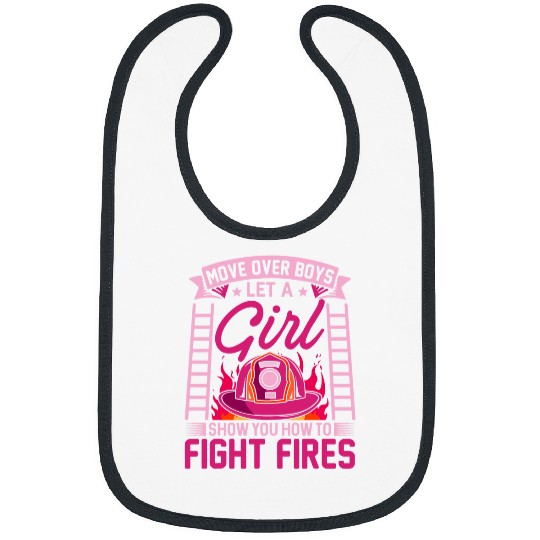Firewoman Firefighter Women Volunteer Firefighting Rescuer Bibs