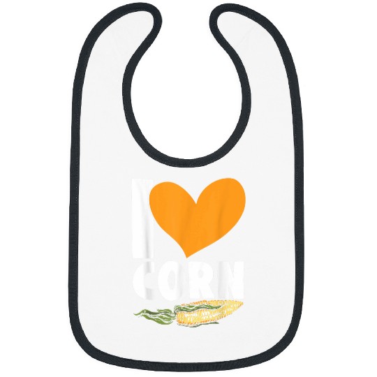 I Love Corn Grain Kernel Maize Lover Corn Farmer 21 Bibs
