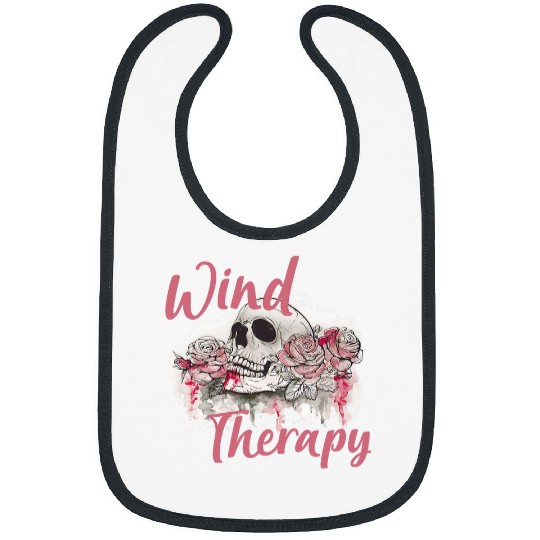 Wind Therapy Skull and Roses Floral Womens Motorcycle Bibs