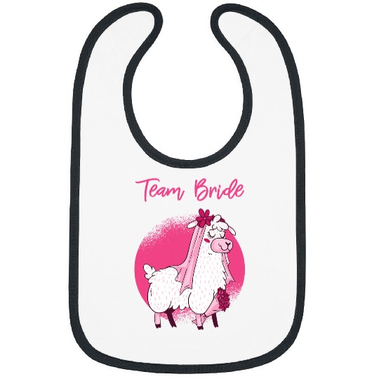 Llama Pet Team Bride Lama Alpaca Girls Hen Party Bibs