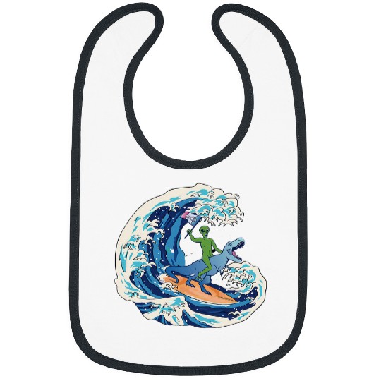 Aliens UFO Abduction Space Ancient Aliens Merchandise Bibs