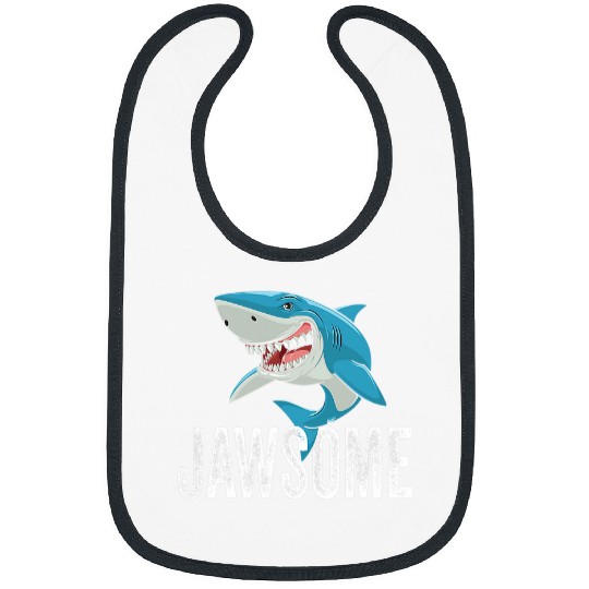 Shark Pet Jaws Awesome Jawsome Shark Lovers Cool Bibs
