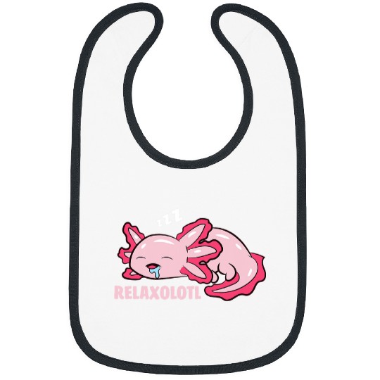 Axolotls Pet Mexican Salamander RelAxolotls2 Bibs