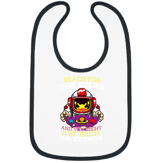 Astronaut Astronomy Solar System Outer Space Kids 2 Bibs