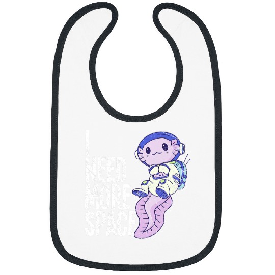 Axolotls Pet Space Galaxy Flying Axolotls Spacesuit Salamander Spaceship 5 5 Bibs
