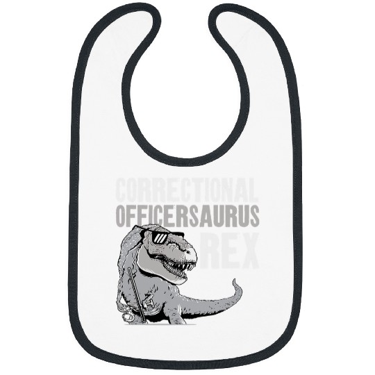 Dinosaur Pet Correctional Officer TRex Dinosaur vintages Correctional Bibs
