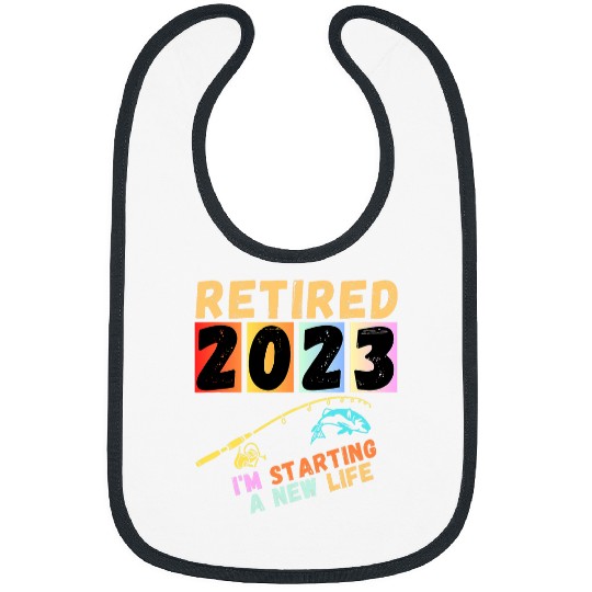 Fishing Fun Retirement for Anglers and Fishermen Bibs