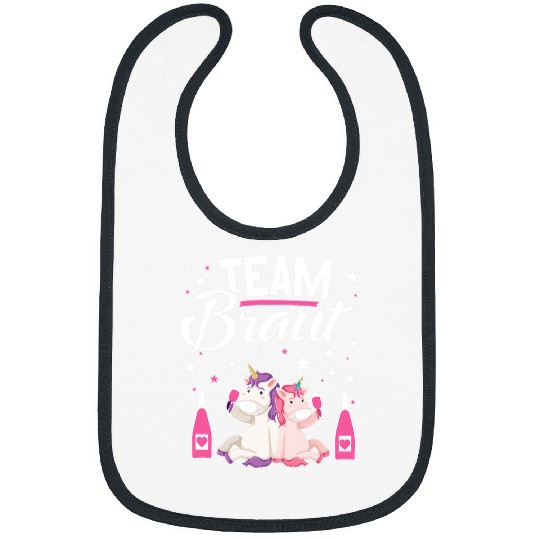 Unicorn Pet Team Bride Bachelorette Party Unicorn JGA Bibs