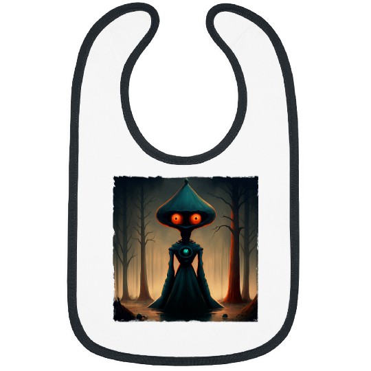 Aliens UFO Flatwoods Monster Braxie 1952 Creepy Alien Cryptid Legend 98 Bibs