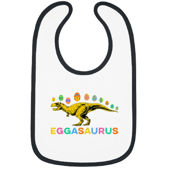 Dinosaur Pet Eggasaurus Stegosaurus Easter Egg Dinosaur Happy Easter Day Bibs