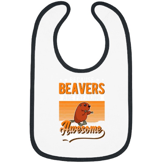 Beaver Pet Because Beavers are freaking awesome Beaver 04 Bibs