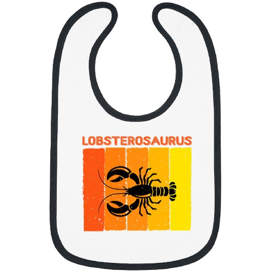 Dinosaur Pet Lobsterosaurus Funny Dinosaur Lobster Barnacle Brayfish Bibs