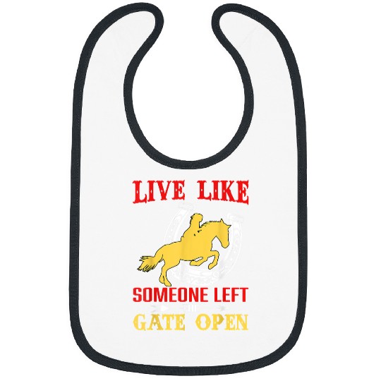 Horse Pet Gate Open Horseshoe Horse Bibs