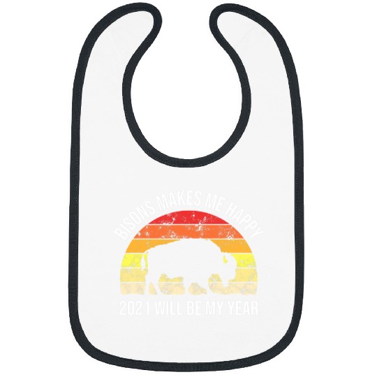 Cow Pet Bisons Buffalo Farmer Animal Nature Cattle Cow My Year 82 Bibs