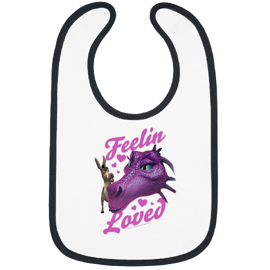 Dragon Pet Shrek Donkey Dragon Feelin Loved Bibs