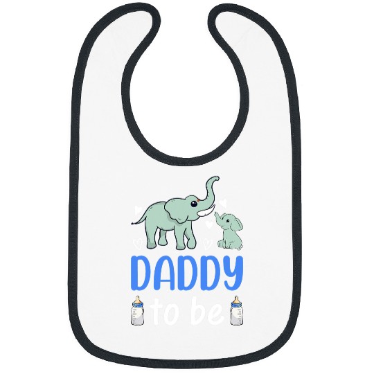 Elephant Mammal New Daddy Paternity New Dad Elephant Daddy To Be Bibs