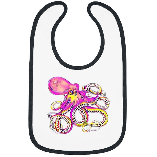 Octopus Pet Tentacle Squid11 Bibs