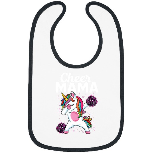 Unicorn Pet Magical Cheerleader  unicorn cheer mom Cheerleading Bibs