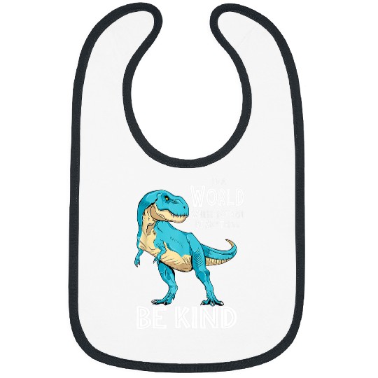 Dinosaur Pet Orange Unity Day Be Anything Be Kind Dinosaur T Rex Bibs