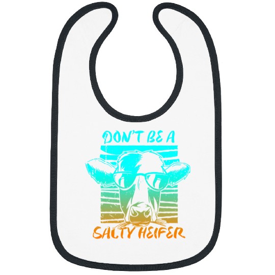 Cow Pet Salty Heifer s for Women Funny Cow Farm 425 Bibs