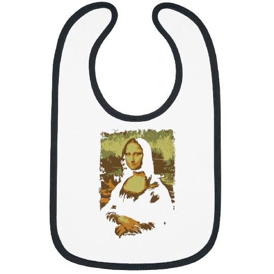 Iconic Artwork by Leonardo Identifier DA Renaissance Artist Bibs