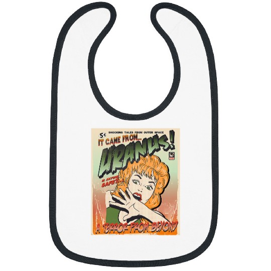 Aliens UFO Flying Saucer Invasion 1950s Sience Fiction Abduction 32 Bibs